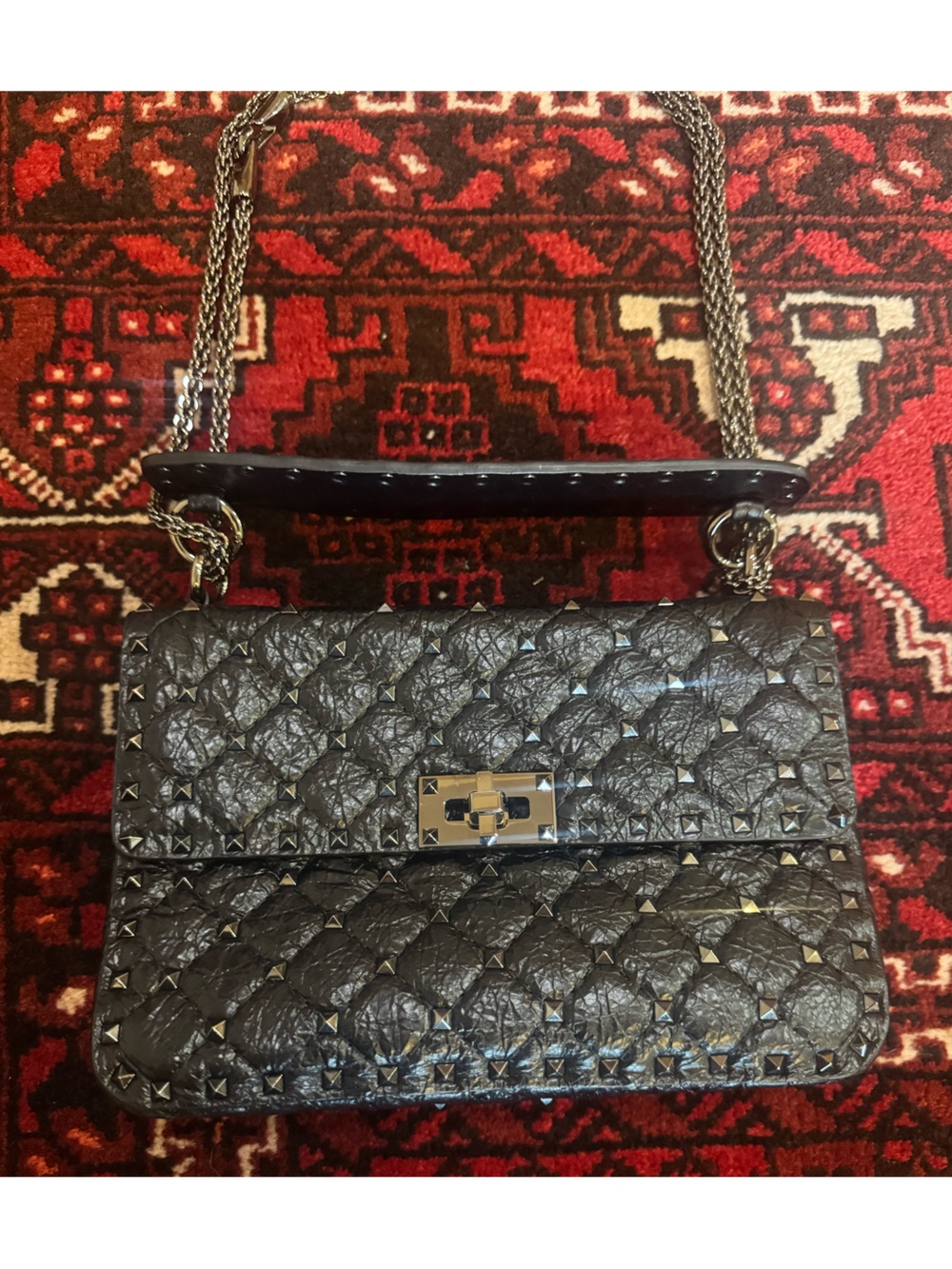 Valentino Garavani Rockstud Shoulder Bag - Picture 3 of 10